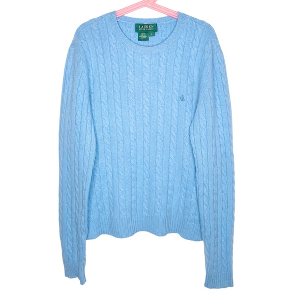 Ralph Lauren Cashmere Cable Knit Sweater - Picture 5 of 5